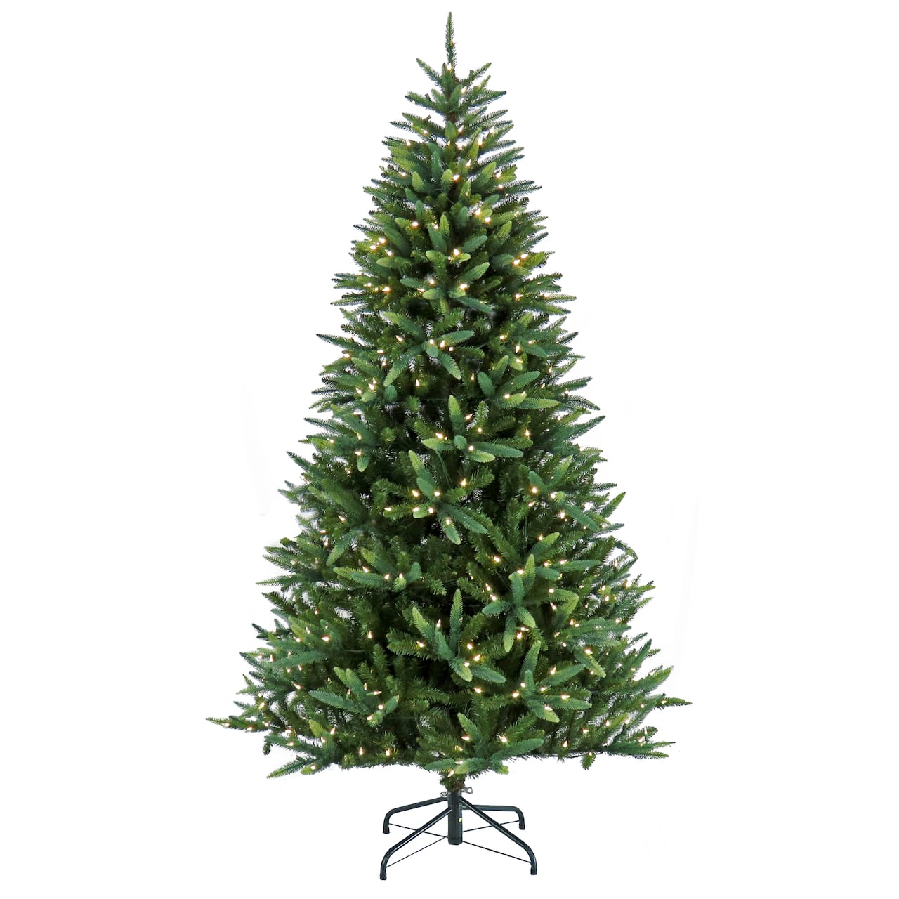 7.5ft. Pre-Lit Spada Pine Artificial Christmas Tree, Clear LED Lights
